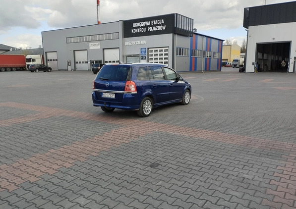 Opel Zafira cena 9500 przebieg: 297000, rok produkcji 2008 z Siedlce małe 781